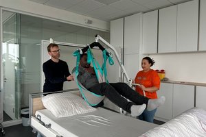 Alle Auszubildenden der Alexianer können beim "offenen Angebot" das Simulationsangebot in unserer Zentralschule für Gesundheit und Soziales nutzen.