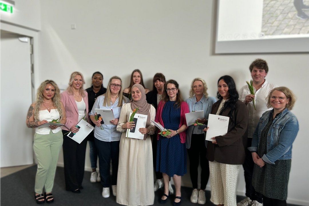 Der Kurs GPTZ 22B mit Kursleiterin Carolin Koos. 