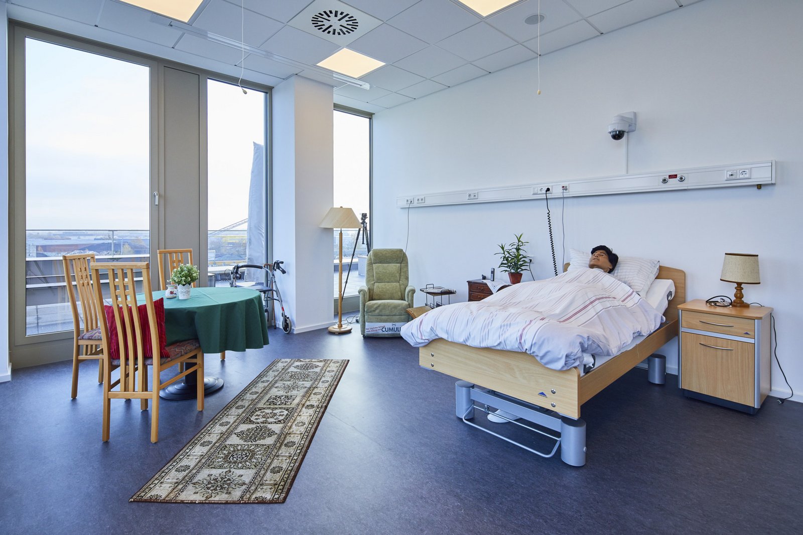 Ein Raum für die Simulationen