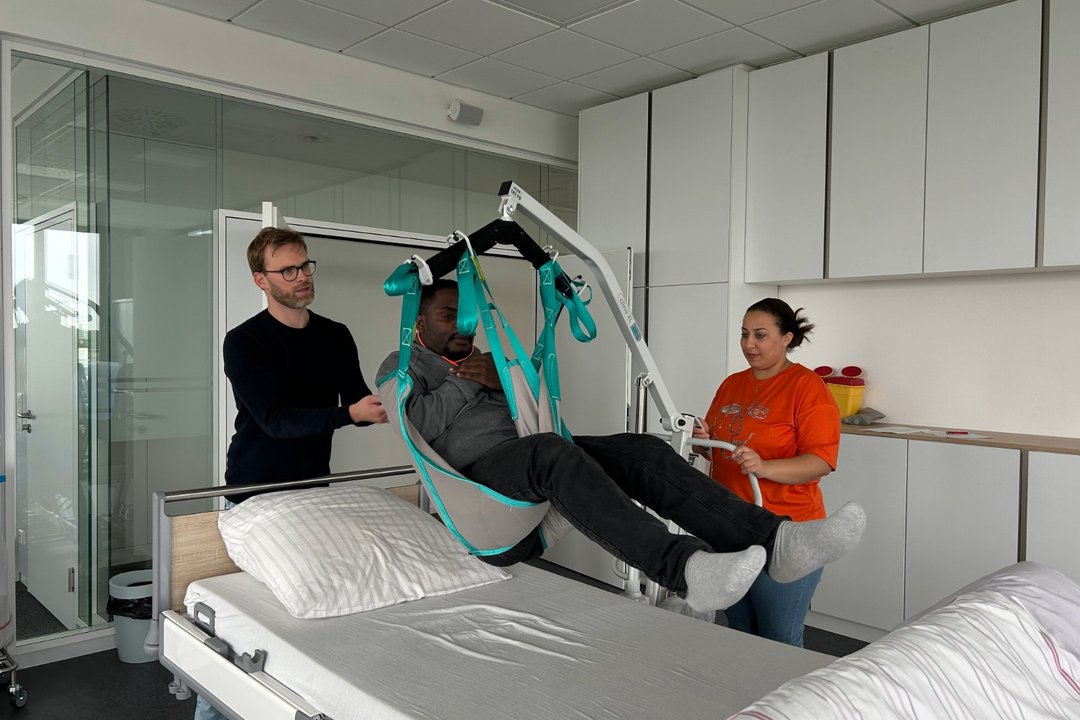 Alle Auszubildenden der Alexianer können beim "offenen Angebot" das Simulationsangebot in unserer Zentralschule für Gesundheit und Soziales nutzen.